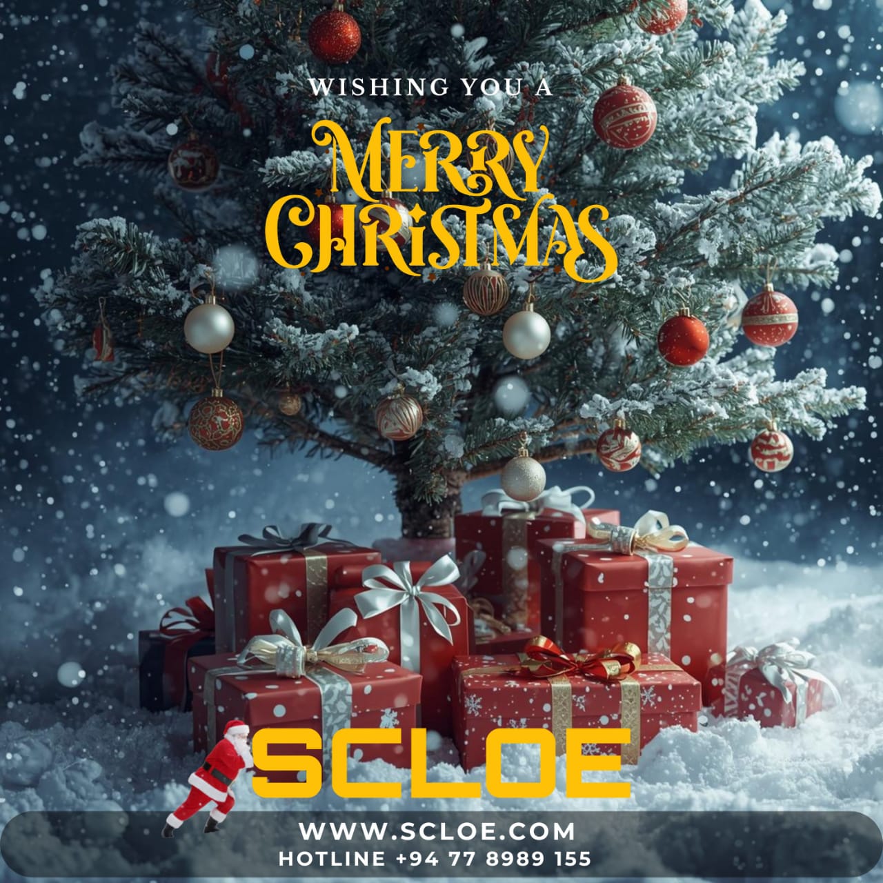 Merry Christmas from Team SCLOE!