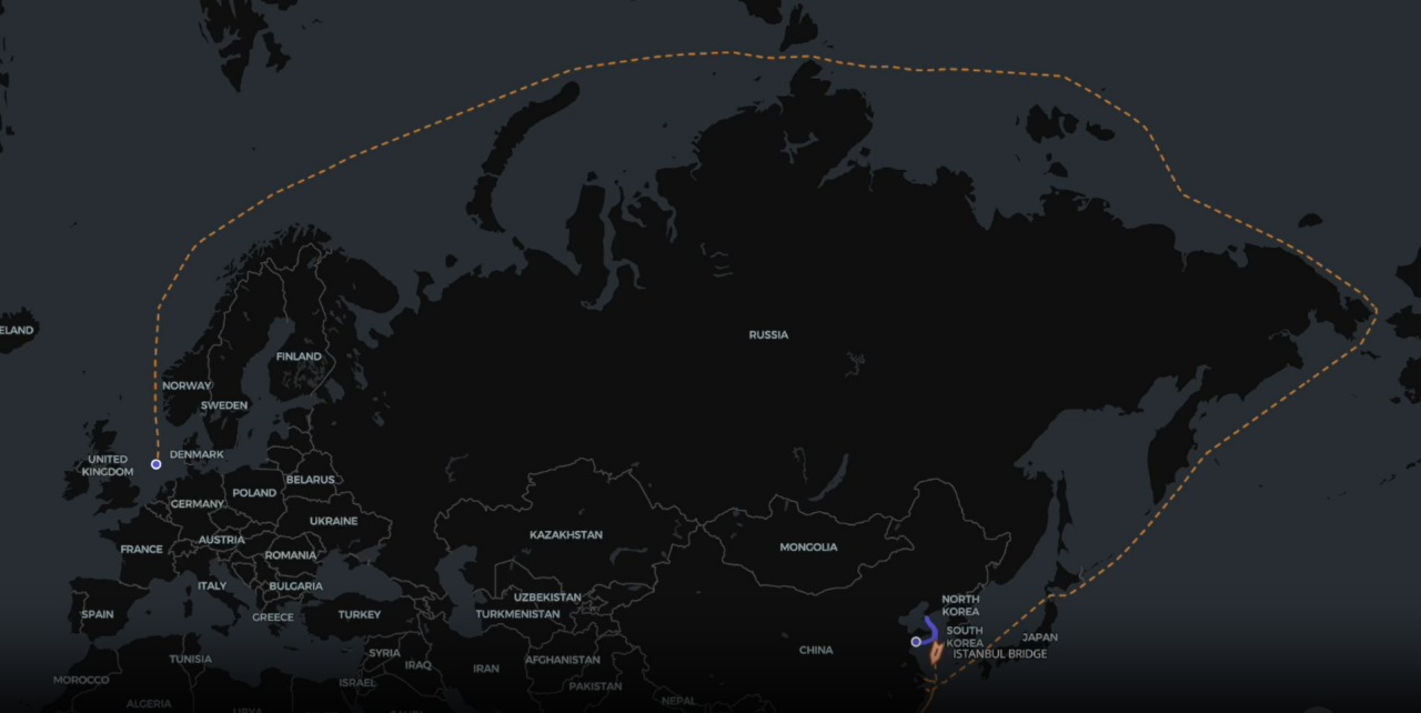 Chinese Containership Completes Record Arctic Voyage to the UK in 20 Days
